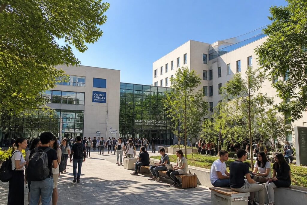 découvrez le campus saint charles à marseille, un lieu incontournable pour dynamiser votre parcours universitaire avec des ressources et un environnement d'apprentissage adaptés.