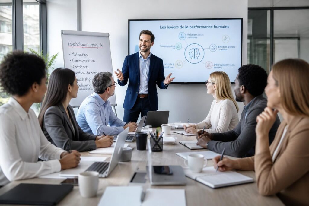 découvrez comment une formation en psychologie peut transformer votre carrière en entreprise grâce à des compétences pratiques en communication, gestion du stress et leadership.