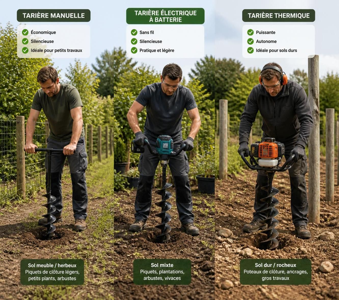 découvrez comment choisir la tarière idéale pour percer facilement et efficacement lors de vos travaux de bricolage. guide complet des modèles adaptés à vos besoins.