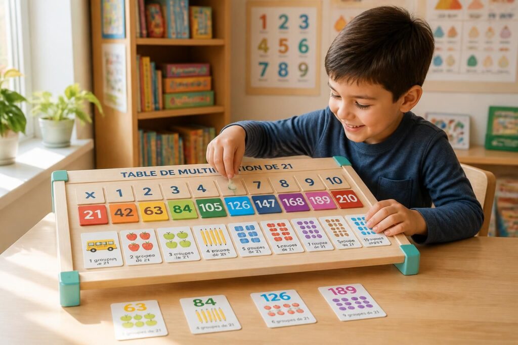 maîtrisez la table de 21 pour enrichir vos compétences en multiplication, et dépassez les tables classiques grâce à des méthodes d'apprentissage ludiques et efficaces.