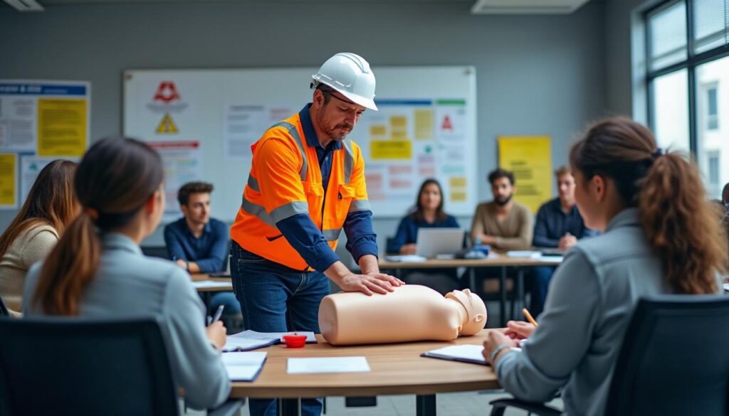 apprenez à devenir sauveteur secouriste du travail (sst) grâce à notre guide complet pour une formation efficace et garantir la sécurité sur votre lieu de travail.