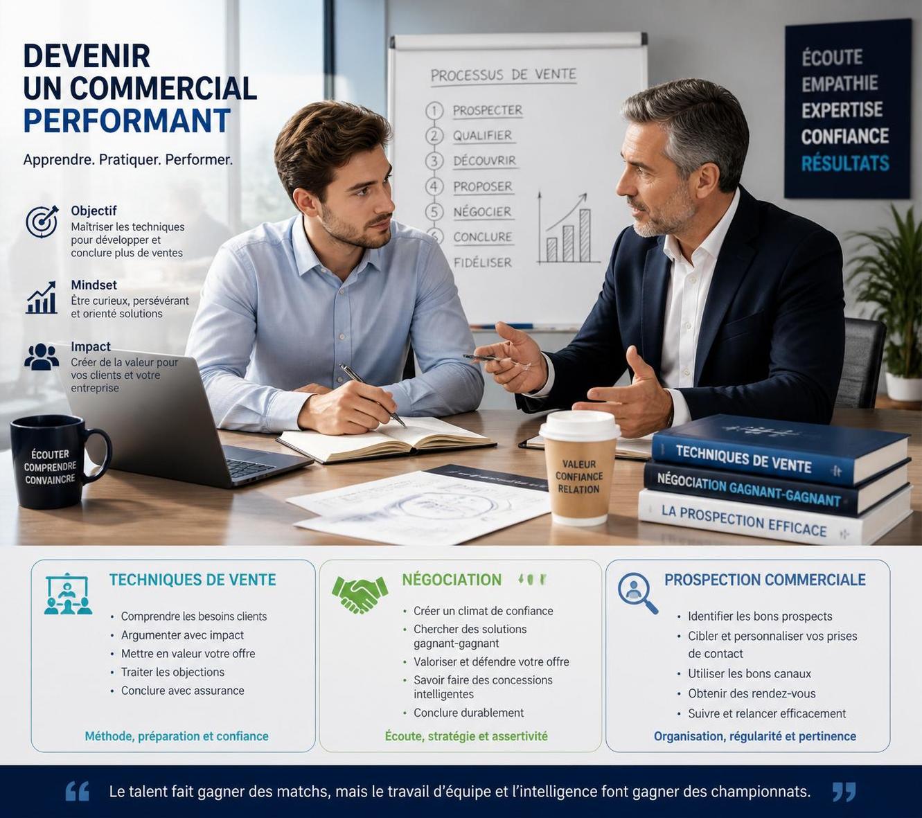 découvrez les clés essentielles pour réussir dans la vente aujourd'hui grâce à une formation commerciale adaptée. apprenez les techniques et stratégies efficaces pour booster vos résultats.