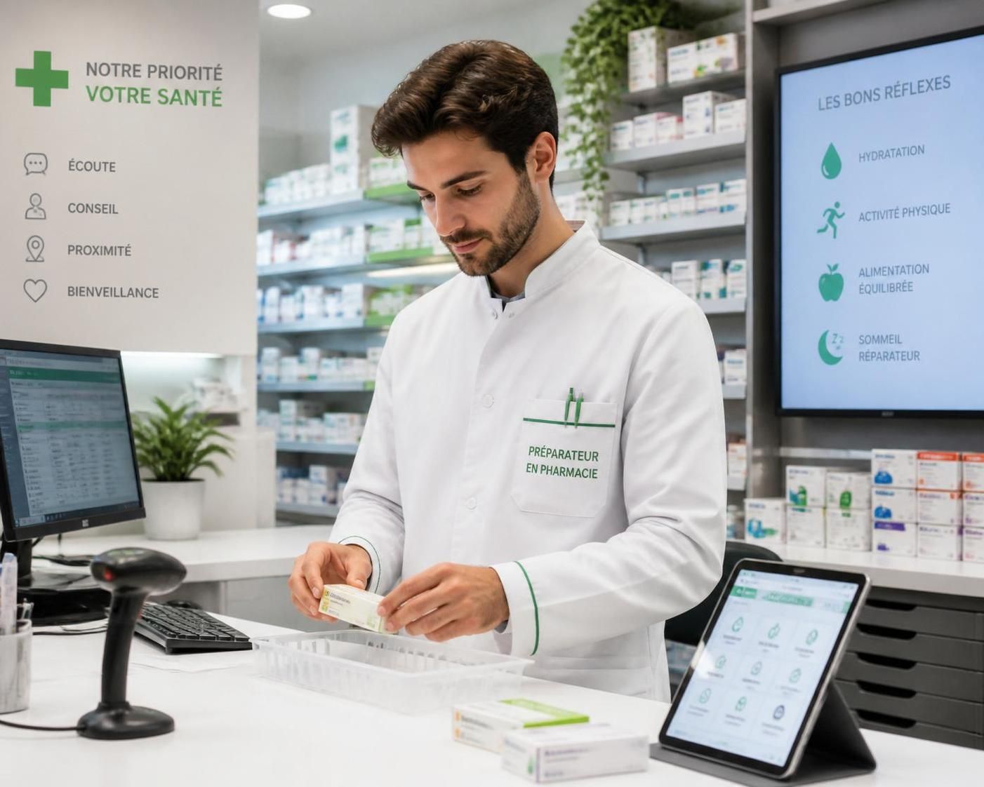 découvrez les compétences essentielles pour réussir en tant que préparateur en pharmacie et suivez une formation adaptée pour exercer ce métier clé du secteur de la santé.