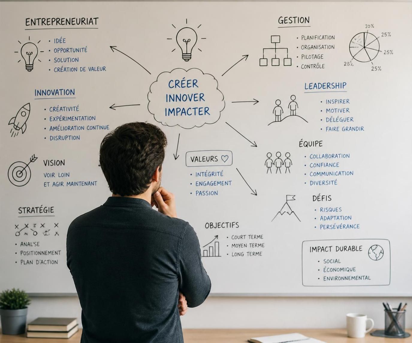 découvrez les compétences essentielles à développer pour réussir le lancement de votre entreprise et assurer la pérennité de votre projet entrepreneurial.