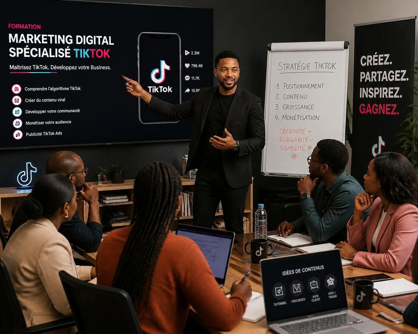 découvrez victor_tiktokcash formation, votre tremplin pour réussir sur tiktok rapidement et efficacement, sans perdre de temps. maîtrisez les techniques clés pour booster votre visibilité et gagner en influence.