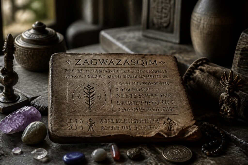 découvrez l'origine et la signification du terme mystérieux 'zagwazasqim'. plongez dans son histoire fascinante et explorez ses secrets méconnus.