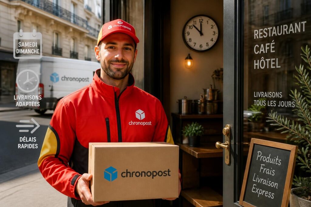 découvrez les horaires, délais et options de livraison chr avec chronopost, y compris les services disponibles le samedi et dimanche pour une réception rapide et flexible.