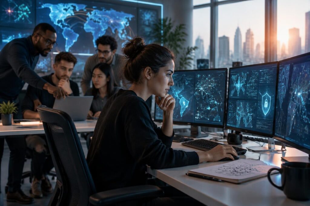 découvrez les compétences enseignées par la formation en cybersécurité de nexa et les débouchés professionnels dans un secteur en pleine croissance.