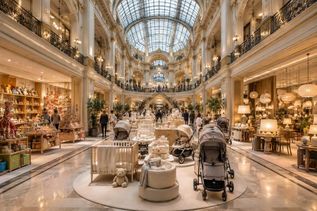 découvrez où trouver à paris un grand magasin proposant puériculture, jouets et luminaires, avec une sélection adaptée à toute la famille.
